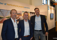 Pieter Jan Robbemont, Bob Hunsche and Bas Duijvesteijn of Van der Hoeven